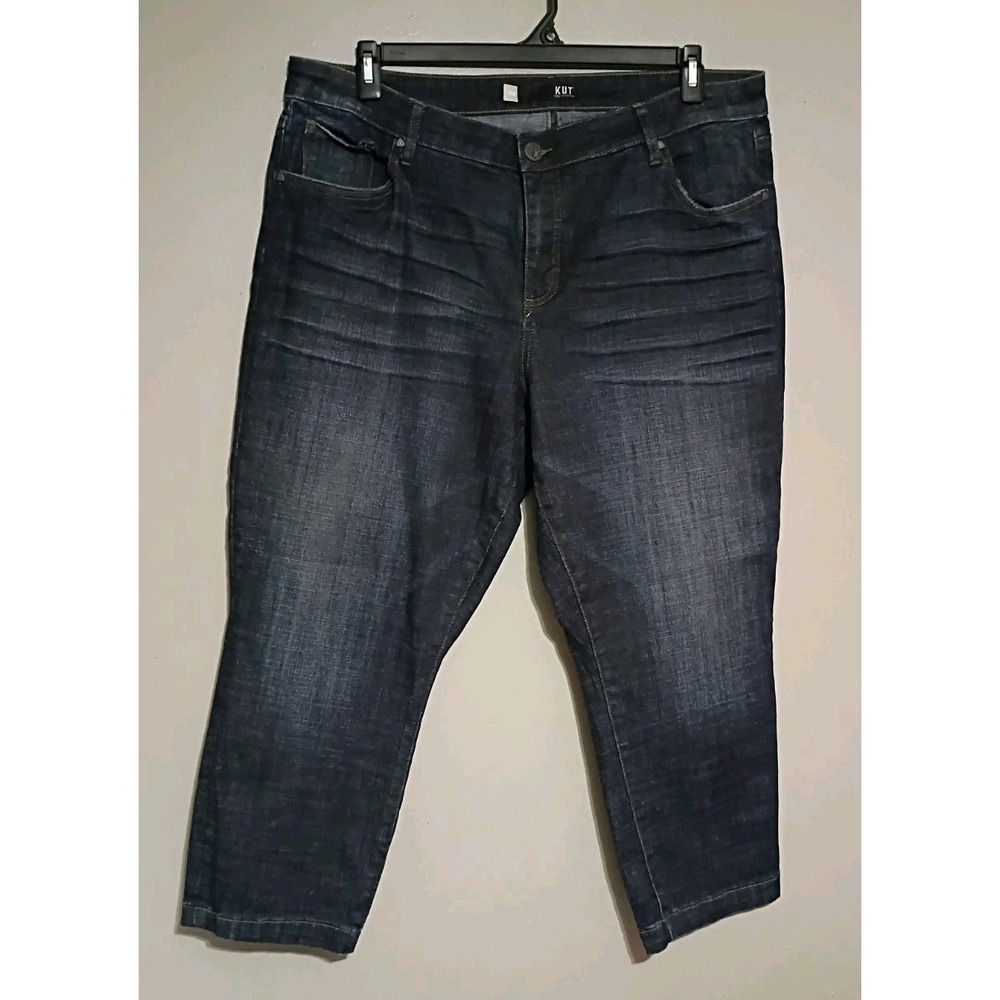 Kut Women's Crop Straight Leg Size 18W